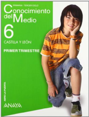 CONOCIMIENTO DEL MEDIO (TRIMESTRAL) 6 PRIMARIA (CASTILLA-LEN) ABRE LA PUERTA. 12% de descuento aplicado en el precio.